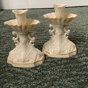 Classic Vintage Lenox candlesticks